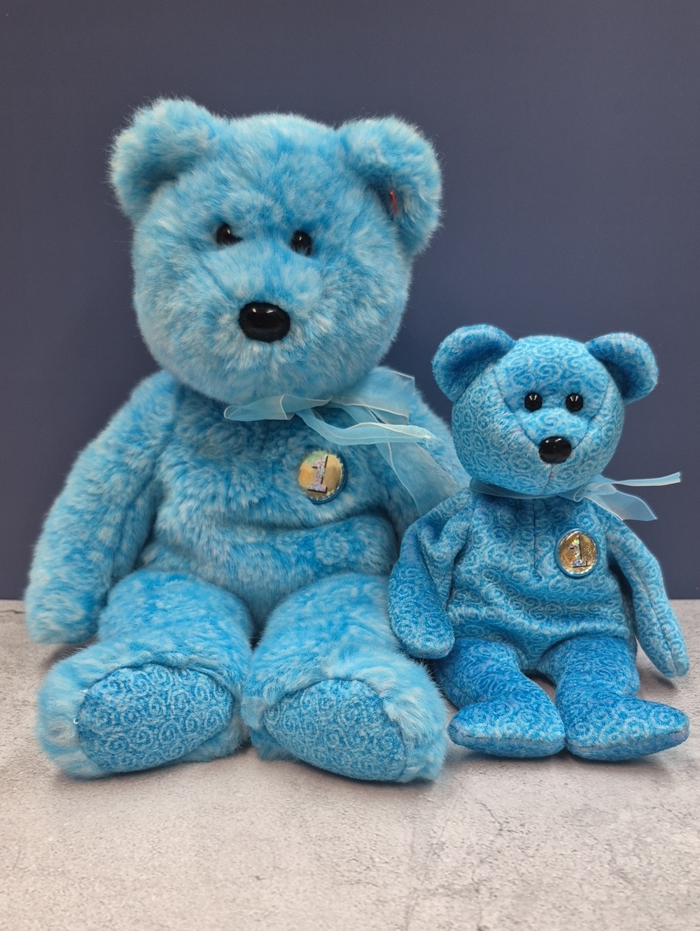 TY Beanie Buddy and Beanie Baby pair